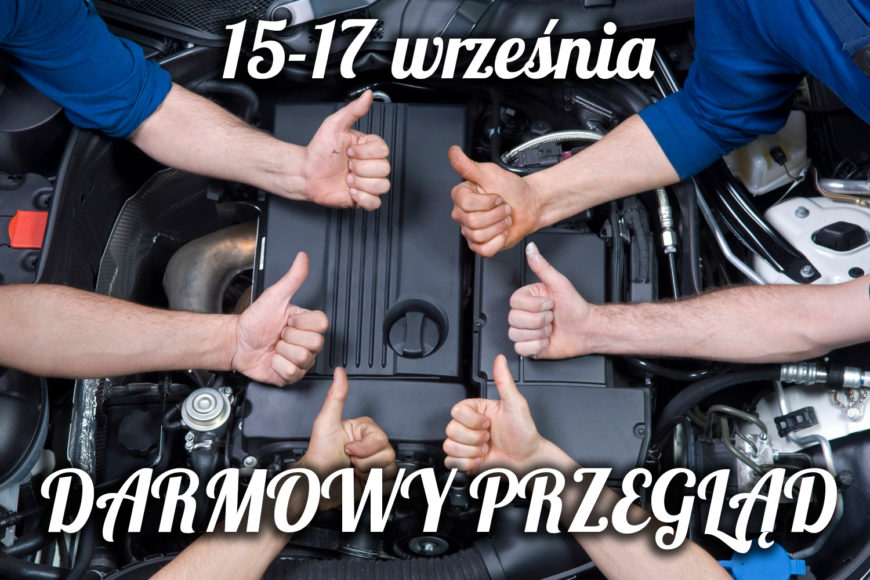 Darmowy przegląd pojazdu!