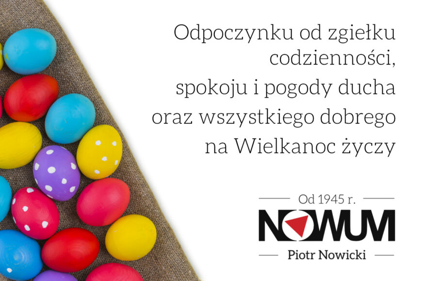 Wesołych Świąt Wielkanocnych!