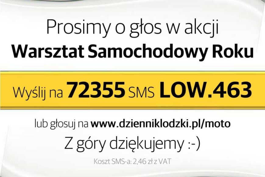 Plebiscyt „Mistrzowie Motoryzacji” Dziennika Łódzkiego