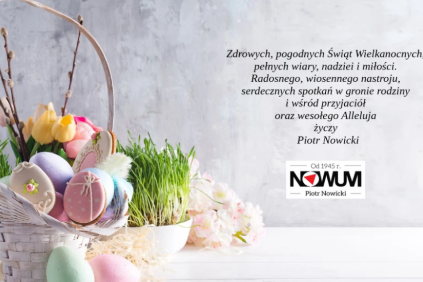 ŻYCZENIA WIELKANOCNE